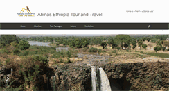 Desktop Screenshot of abinasethiopiatour.com