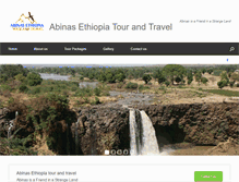 Tablet Screenshot of abinasethiopiatour.com